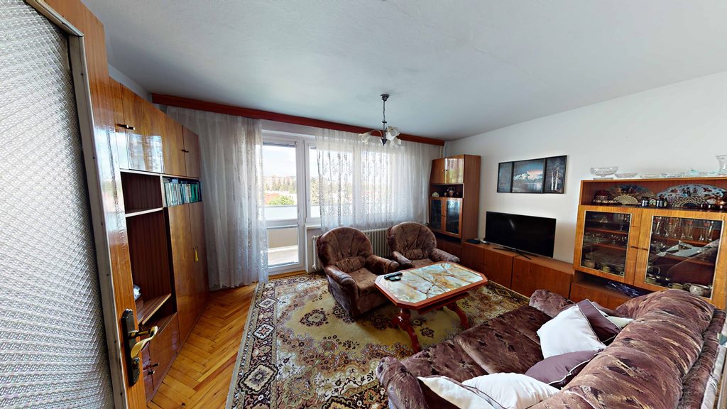 TEHLOVÝ BYT 3+1 S VEĽKOU LOGGIOU, 67m2, ŽILINA - BÔRIK